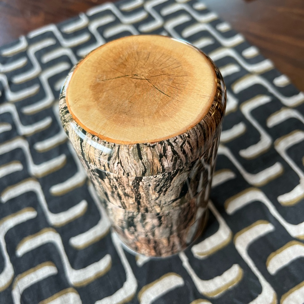 𝘒𝘪𝘬𝘬𝘦𝘳𝘭𝘢𝘯𝘥 Wood Stacking Tin - Picture 4 of 10